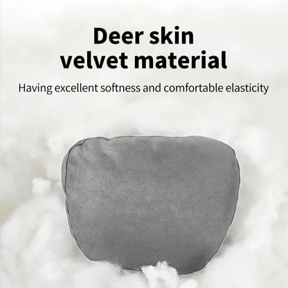 Car Neck Pillow Car Seat Headrest Pillow Auto Memory Cotton Protector Cushion for Universal Car Head Support for Gaming Chair