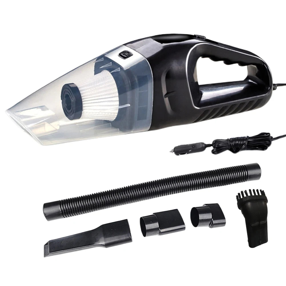 120W Handheld Vacuum Cleaner Strong Suction Car Vacuum Cleaner Wet Dry Dual-Use Powerful Dust Buster Car Hoover Cleaning Machine