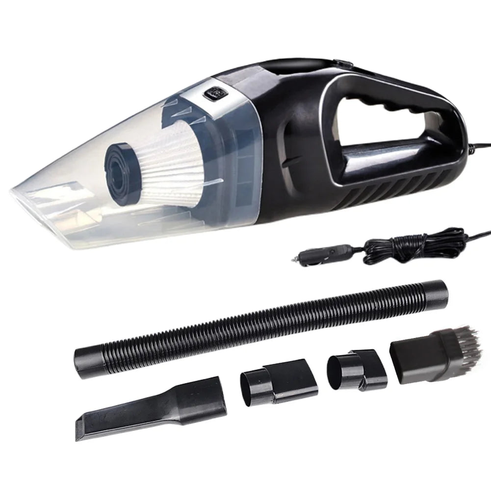 120W Handheld Vacuum Cleaner Strong Suction Car Vacuum Cleaner Wet Dry Dual-Use Powerful Dust Buster Car Hoover Cleaning Machine