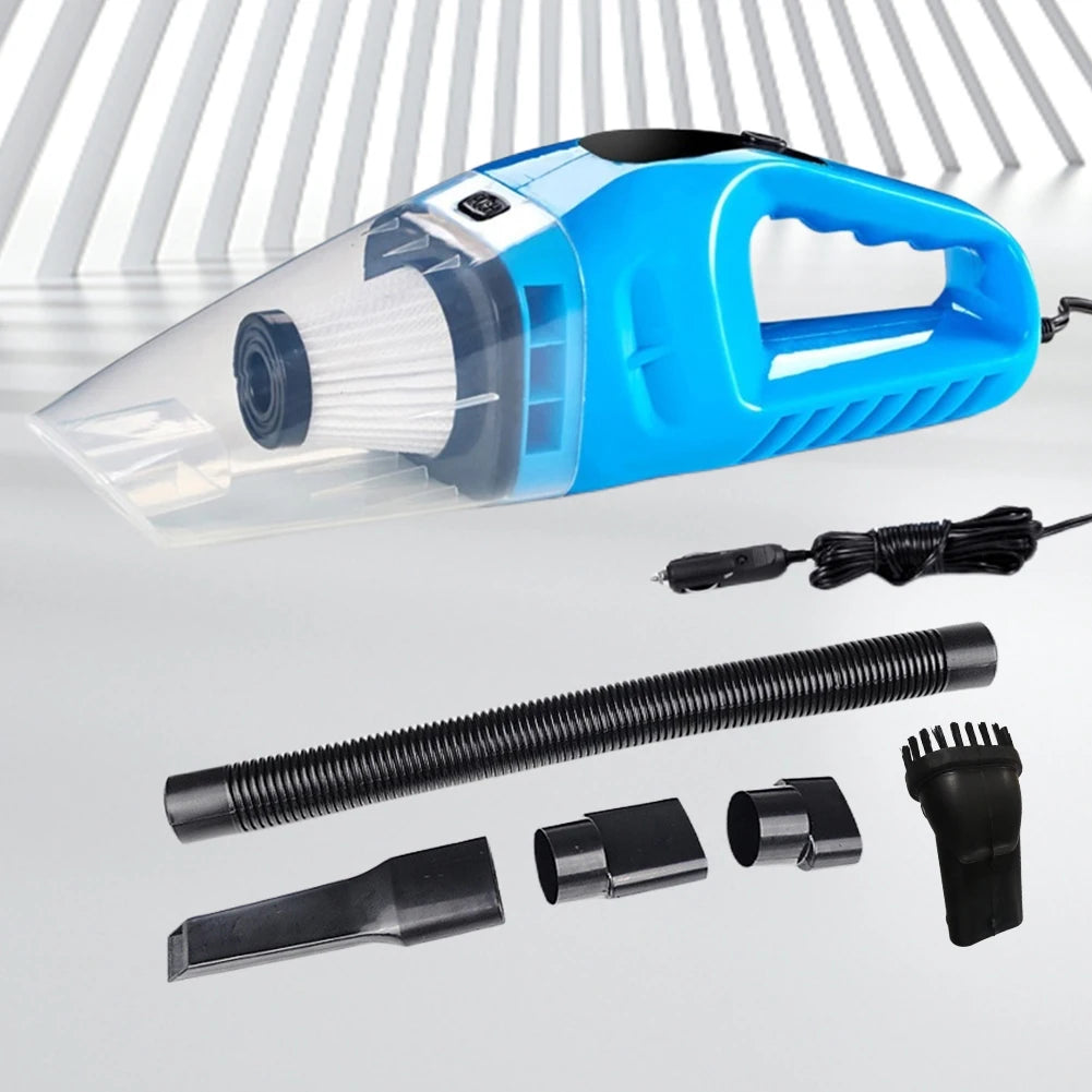 120W Handheld Vacuum Cleaner Strong Suction Car Vacuum Cleaner Wet Dry Dual-Use Powerful Dust Buster Car Hoover Cleaning Machine