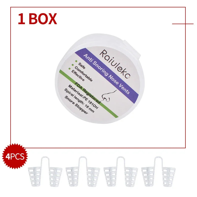 Anti Snoring Nasal Dilator for Easy Breathing Preventing Snoring Breathe Aid Stop Snore Device Easy Breathing Improvement Sleep